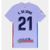 Oficiální Fotbalový Dres FC Barcelona Frenkie De Jong 21 Hostující 2021-22 pro Muži